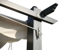 OUTFLEXX Pergola, Anthrazit/creme, Alu/Textil, 300 X 300 X 225 Cm -Deko Garten Verkauf 10 13410.jpg