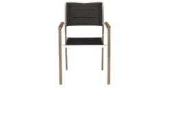 OUTFLEXX Sitzgruppe, Schwarz, Edelstahl/Teak, Esstisch 180 X 90 Cm, 6 Stapelstühle Gepolstert -Deko Garten Verkauf 10 14190.jpg