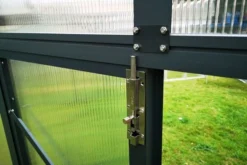 OUTFLEXX Gewächshaus, Anthrazit, Alu/Polycarbonat, 271x271x241/180cm, 4 Fenster, 10 Mm Wandstärke -Deko Garten Verkauf 10 18177.jpg