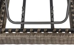 OUTFLEXX Rollliege, Grau, Polyrattan, 200x70x27,5cm, Rückenlehne 5-fach Verstellbar -Deko Garten Verkauf 10 18367.jpg