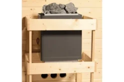 KARIBU Systemsauna Amelia 3, Fichtenholz 68mm, Eckeinstieg, Ca. 4,2m² -Deko Garten Verkauf 10 18433 3.jpg