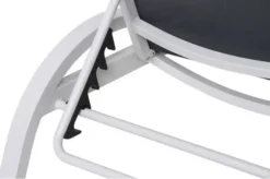 SIENA GARDEN Milos Stapelliege, Aluminium/Ranotex, 194 X 64 X 48 Cm -Deko Garten Verkauf 10 19582 3.jpg