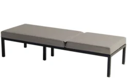 HARTMAN Eva Loungeliege, Flanelle, Sunbrella, 195 X 70 X 45 Cm, Rückenlehne Verstellbar, Hohe Liegefläche 25 HARTMAN Eva Loungeliege, Flanelle, Sunbrella, 195 X 70 X 45 Cm, Rückenlehne Verstellbar, Hohe Liegefläche -Deko Garten Verkauf 10 20467.jpg