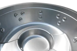 Outtech Steel Art Aqua Whirlpool, Silber/grau, 180x180x73 Cm,5 Pers., LCD Balboa Anzeige, Rund -Deko Garten Verkauf 10 21292.jpg