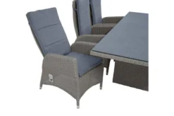 Ploß Vigo Dining Set, Stahlgrau-meliert / Schiefergrau, Polyrattan, Tisch 200 X 95 Cm, 6 Sessel -Deko Garten Verkauf 10 21587.jpg