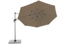 DOPPLER Active Pendelschirm, Greige, Alu/Polyester, 370cmx210 Cm, Mit Kurbel, 360°-drehbar -Deko Garten Verkauf 10 22347.jpg