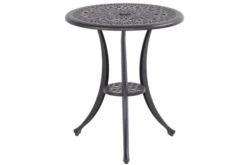 HARTMAN Amalfi Bistro-Set, Bronze, Alu-Guss, Ø62cm, 2 Sessel Inkl. Wendekissen -Deko Garten Verkauf 11 18972.jpg