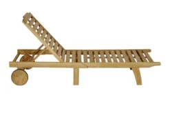 Ploß Rollliege, FSC®-Akazienholz, Geölt, 197 X 69 X 30 Cm, Klappbar, Verstellbar -Deko Garten Verkauf 11 20143.jpg