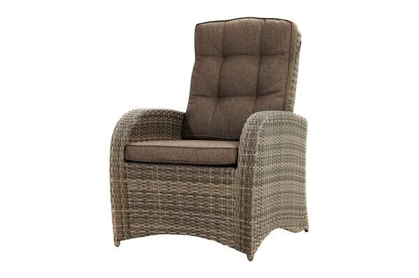 Ploß Rabida Comfort Dining / Lounge Sessel, Champagner-meliert, Polyrattan, 73x85x112 Cm, Verstellbar 11 Ploß Rabida Comfort Dining / Lounge Sessel, Champagner-meliert, Polyrattan, 73x85x112 Cm, Verstellbar – Bild 11