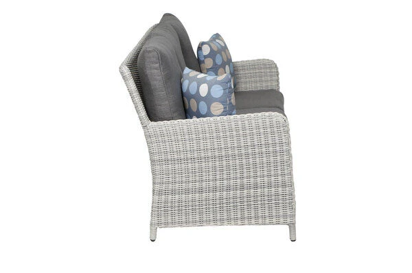 SIENA GARDEN Soria 3-Sitzer Loungesofa, Ice Grey, Alu / Gardino®-Geflecht, 203x87x88 Cm 11 SIENA GARDEN Soria 3-Sitzer Loungesofa, Ice Grey, Alu / Gardino®-Geflecht, 203x87x88 Cm – Bild 11