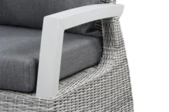 SIENA GARDEN Corido 2-Sitzer Sofa, Ice Grey, Alu / Gardino®-Geflecht, 136x83x88 Cm, Armlehne Links -Deko Garten Verkauf 11 20191.jpg