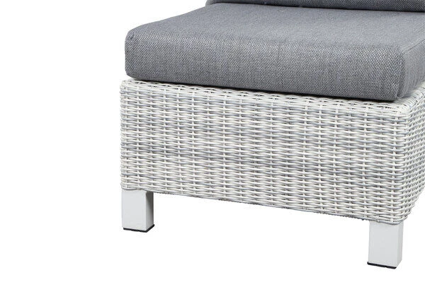 SIENA GARDEN Corido Mittelelement, Ice Grey, Alu / Gardino®-Geflecht, 60x83x88 Cm 11 SIENA GARDEN Corido Mittelelement, Ice Grey, Alu / Gardino®-Geflecht, 60x83x88 Cm – Bild 11