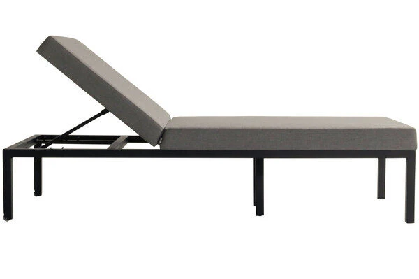 HARTMAN Eva Loungeliege, Flanelle, Sunbrella, 195 X 70 X 45 Cm, Rückenlehne Verstellbar, Hohe Liegefläche 11 HARTMAN Eva Loungeliege, Flanelle, Sunbrella, 195 X 70 X 45 Cm, Rückenlehne Verstellbar, Hohe Liegefläche – Bild 11