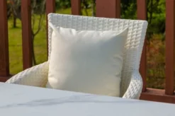 OUTFLEXX Dining Set, Weiß, Polyrattan, Tisch 200x95cm, Spraystone, 6mm, 6 Sessel -Deko Garten Verkauf 11 20670.jpg