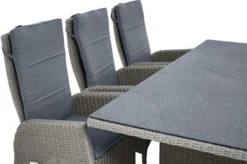 Ploß Vigo Dining Set, Stahlgrau-meliert / Schiefergrau, Polyrattan, Tisch 200 X 95 Cm, 6 Sessel -Deko Garten Verkauf 11 21587.jpg