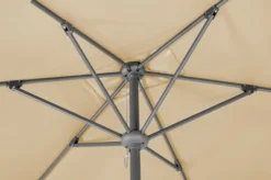 Schneider® SCHNEIDER Tunis Mittelstockschirm, Natur, Rechteckig, 270 X 150 Cm -Deko Garten Verkauf 12048 4 4.jpg