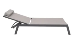 VILLANA 2er-Set Sonnenliegen, Anthrazit/grau, Alu/Textil, 198x66x32cm, Mit Beistelltisch 45x45cm -Deko Garten Verkauf 12 13885.jpg