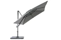 OUTFLEXX Ampelschirm, Anthrazit, Pulverbesch. Aluminium, 300x300 Cm, Inkl. Plattenständer, Twist-Funktion 30 OUTFLEXX Ampelschirm, Anthrazit, Pulverbesch. Aluminium, 300x300 Cm, Inkl. Plattenständer, Twist-Funktion -Deko Garten Verkauf 12 16109.jpg