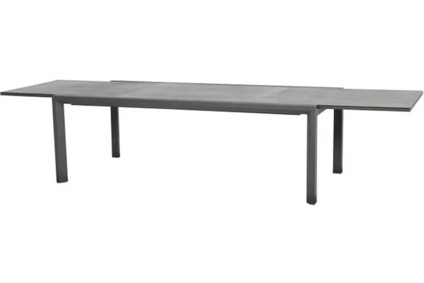 SIENA GARDEN Kingston Ausziehtisch, Matt Graphit, Aluminium/Keramik, 220/340x108x76 Cm 1 SIENA GARDEN Kingston Ausziehtisch, Matt Graphit, Aluminium/Keramik, 220/340x108x76 Cm