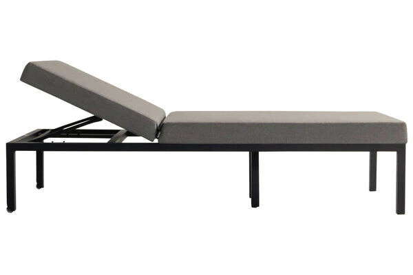 HARTMAN Eva Loungeliege, Flanelle, Sunbrella, 195 X 70 X 45 Cm, Rückenlehne Verstellbar, Hohe Liegefläche 12 HARTMAN Eva Loungeliege, Flanelle, Sunbrella, 195 X 70 X 45 Cm, Rückenlehne Verstellbar, Hohe Liegefläche – Bild 12