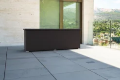 OUTFLEXX Kissenbox, Braun, Polyrattan, 204x94x75cm 20 OUTFLEXX Kissenbox, Braun, Polyrattan, 204x94x75cm -Deko Garten Verkauf 1313 02.jpg