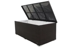 OUTFLEXX Kissenbox, Braun, Polyrattan, 204x94x75cm 13 OUTFLEXX Kissenbox, Braun, Polyrattan, 204x94x75cm -Deko Garten Verkauf 1313 04.jpg