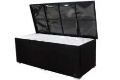 OUTFLEXX Kissenbox, Schwarz, Polyrattan, 204x94x75cm -Deko Garten Verkauf 1316 03.jpg