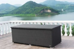 OUTFLEXX Kissenbox, Schwarz, Polyrattan, 204x94x75cm -Deko Garten Verkauf 1316 08.jpg
