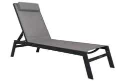 VILLANA Gartenliege, Anthrazit/grau, Aluminium/Textil, 198 X 60 X 32 Cm, Verstellbar -Deko Garten Verkauf 13405 8.jpg