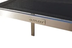 OUTFLEXX Sitzgruppe, Schwarz, Edelstahl/Teak, Esstisch 180 X 90 Cm, 6 Stapelstühle Gepolstert -Deko Garten Verkauf 13 14190.jpg