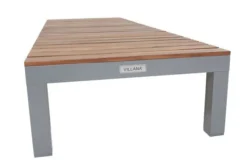 VILLANA Gartenliege, Alu / FSC-Akazienholz, 200 X 70 X 33 Cm, 4-Stufen Verstellbar -Deko Garten Verkauf 13 16457.jpg