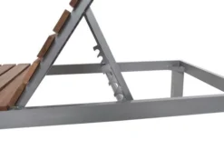 VILLANA Gartenliege, Alu / FSC-Akazienholz, 200 X 70 X 33 Cm, 4-Stufen Verstellbar -Deko Garten Verkauf 14 16457.jpg