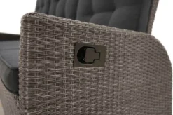 Ploß Rocking Comfort Dining / Lounge 3-Sitzer Sofa, Grau/braun-meliert, Polyrattan, 210x85x112 Cm, Verstellbar -Deko Garten Verkauf 14 18207.jpg