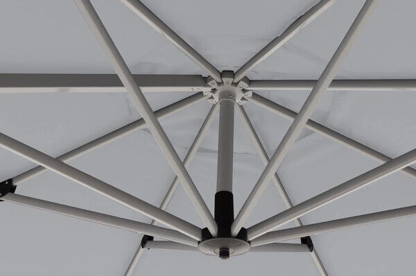 DOPPLER Active Pendelschirm, Grau, Alu/Polyester, 370cmx210 Cm, Mit Kurbel, 360°-drehbar 13 DOPPLER Active Pendelschirm, Grau, Alu/Polyester, 370cmx210 Cm, Mit Kurbel, 360°-drehbar – Bild 13