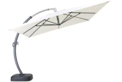 OUTFLEXX Luxus Ampelschirm, Anthrazit/creme, Edelstahl/Aluminium, 350x350cm, Inkl. Schirmständer Und Schutzhülle -Deko Garten Verkauf 15 18351.jpg