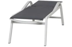 SIENA GARDEN Milos Stapelliege, Aluminium/Ranotex, 194 X 64 X 48 Cm -Deko Garten Verkauf 15 19582 3.jpg