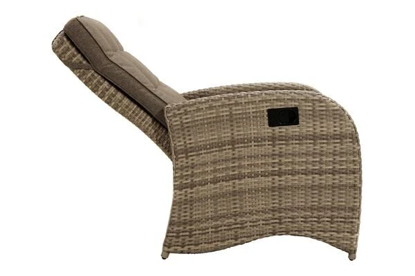 Ploß Rabida Comfort Dining / Lounge Sessel, Champagner-meliert, Polyrattan, 73x85x112 Cm, Verstellbar 16 Ploß Rabida Comfort Dining / Lounge Sessel, Champagner-meliert, Polyrattan, 73x85x112 Cm, Verstellbar – Bild 16