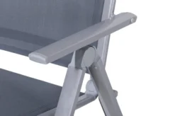 OUTFLEXX Premium Sitzgruppe, Silber/grau, Alu/Textilene, Ausziehtisch 180/240 X 100 Cm, 6 Stapel-, 2 Multipositionssessel -Deko Garten Verkauf 16 21436.jpg