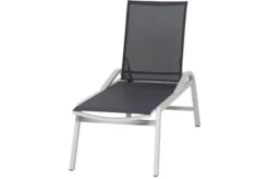 SIENA GARDEN Milos Stapelliege, Aluminium/Ranotex, 194 X 64 X 48 Cm -Deko Garten Verkauf 17 19582 3.jpg