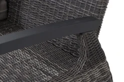 SIENA GARDEN Corido 2-Sitzer Sofa, Charcoal, Alu / Gardino®-Geflecht, 136x83x88 Cm, Armlehne Links -Deko Garten Verkauf 17 20190.jpg