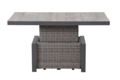 SIENA GARDEN Corido Lifttisch, Charcoal, Alu / Gardino®-Geflecht, 130x75x47-71 Cm, Stufenlos Verstellbar 34 SIENA GARDEN Corido Lifttisch, Charcoal, Alu / Gardino®-Geflecht, 130x75x47-71 Cm, Stufenlos Verstellbar -Deko Garten Verkauf 17 20210.jpg