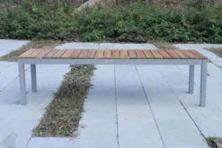 VILLANA Bank, Alu Pulverbeschichtet / FSC Akazienholz, 3 Personen, 165 X 40 X 45 Cm 10 VILLANA Bank, Alu Pulverbeschichtet / FSC Akazienholz, 3 Personen, 165 X 40 X 45 Cm -Deko Garten Verkauf 18381 2.jpg