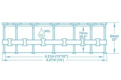 BESTWAY Steel Pro MAX Pool Mit Gestell, Grau, TriTech/Stahl, Ø427x84cm, Mit Filterpumpe -Deko Garten Verkauf 19174 5.jpg