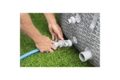 BESTWAY Lay-Z-Spa Honolulu AirJet Whirlpool, Grau (Rattanoptik), TriTech, Ø196x71cm -Deko Garten Verkauf 19183 13.jpg