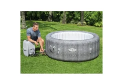 BESTWAY Lay-Z-Spa Honolulu AirJet Whirlpool, Grau (Rattanoptik), TriTech, Ø196x71cm -Deko Garten Verkauf 19183 15.jpg