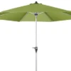 DOPPLER Active Auto Tilt Mittelstockschirm, Grün, Aluminium/Textil, Ø 280 Cm, Mit Kurbel