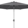 DOPPLER Active Auto Tilt Mittelstockschirm, Anthrazit, Aluminium/Textil, Ø 320 Cm, Mit Kurbel