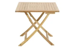 Klapptisch Alabama Aus Teakholz Von Ploß, 80x80x75 Cm