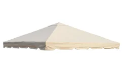 OUTFLEXX Ersatzdach Für Pavillons, Beige, Polyester, 300x300cm