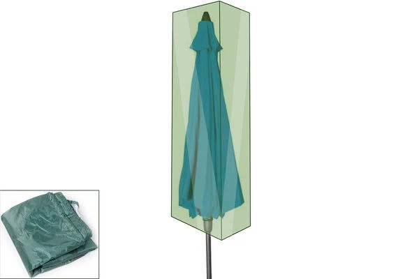 OUTFLEXX Abdeckhaube Für Sonnenschirme Bis Ø200cm, Grün, Ø27x137cm 1 OUTFLEXX Abdeckhaube Für Sonnenschirme Bis Ø200cm, Grün, Ø27x137cm